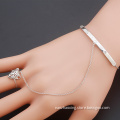 OUXI New Design Fashion Jewellery Bracelet With Ring Attached